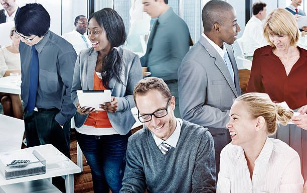 Business Team Meeting Discussion Connection Concept Business Team Meeting Discussion Connection Concept